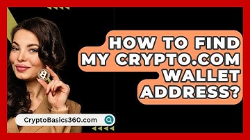 How to Find My Crypto.com Wallet Address? - CryptoBasics360.com
