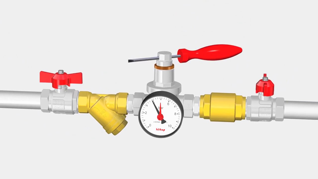 Установка редуктора Itap 143 Eurobrass - YouTube