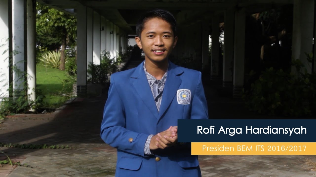 Sambutan Presiden BEM ITS 2016/2017 - YouTube