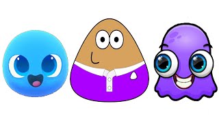 Pou y sus amigos - Pou juega con Moy7 y con myBoo 2 #10 screenshot 2