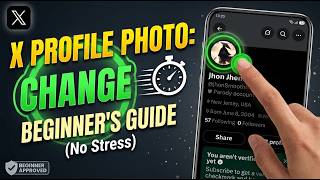 Update Your X (Twitter) Profile Photo Fast | Beginner's Guide