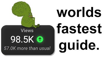 How to make the algorithm love you in 51 seconds