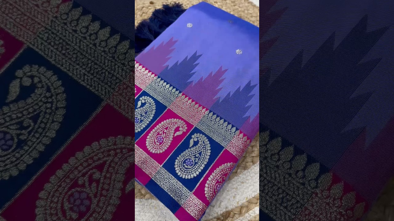 Soft Banarasi Silk Zari Weaving Saree