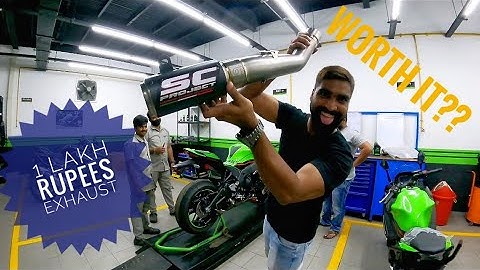 SC project CR-T worth 100000 for 2021 New ZX-10r and first service @1000 kms