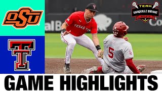 #19 Oklahoma State vs Texas Tech Highlights | NCAA Baseball Highlights | 2024 College Baseball