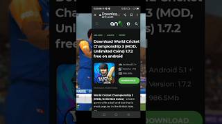 Wcc 3 Version 1.7.2 Mod APK Unlocked All Tournaments NPL  Everything @LEARNEASY1020 #gamingstarx screenshot 4