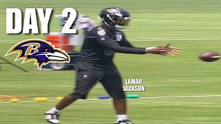Baltimore Ravens SICK Mandatory Minicamp DAY 2 HIGHLIGHTS: Lamar Jackson Leading The CHARGE! + MORE!