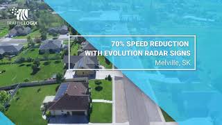70% Speed Reduction in School Zones with SafePace Evolution Signs, Melville's Traffic Safety Success