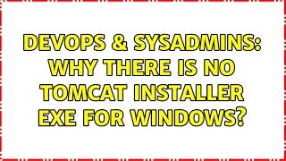 Famous DevOps & SysAdmins: Why there is no tomcat installer exe for windows? (2 Solutions!!) Net Worth