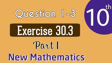 unit 30 trigonometry ex 30.3 class 10 math | class 10 math | tabish hassan