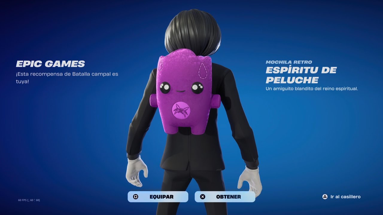 FORTNITE #2300 ESPIRITU DE PELUCHE 💜😍 - YouTube