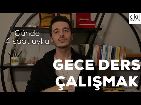 GECE DERS ÇALIŞMAK FAYDALI MI?