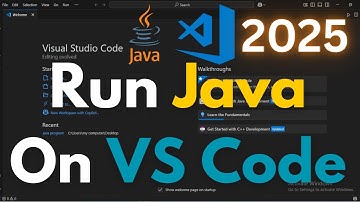 How to Setup Java in Visual Studio Code | New Easy Way 2025 | Java in VSCode | Java Run In VS Code