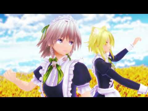 [東方MMD] Robo Kiss 藍様 / Ran Yakumo  十六夜咲夜 /Sakuya [4K UHD]