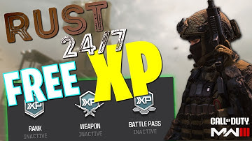 MW3 Rust 24/7 Free XP Event | Call of Duty Modern Warfare 3 Camo Grind Gameplay