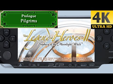 The Legend of Heroes II: Prophecy of the Moonlight Witch [PSP] - Game Movie Part 1/9 (4K 60FPS)