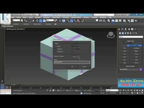 Học 3Dmax Cơ bản BÀI 04