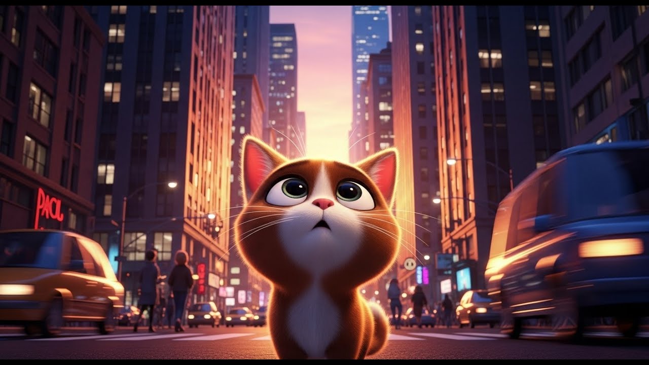 Chú Mèo Tò Mò Ở Thành Phố Lớn – The Curious Cat in the Big City | Phim ...