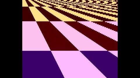 "Horizon" Atari XL/XE 256 bytes intro 2019