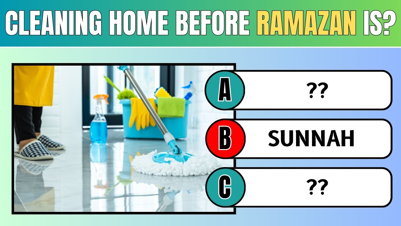 Things For Ramazan Quiz | Islamic Quiz | Muslim Quiz (No music)