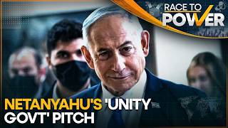 Israel's PM Benjamin Netanyahu Sets Out Core Principles For A Unity Government | Race To Power