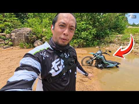 Motor Tenggelam Dalam Sungai! Seorang Je Dalam Hutan, Tak Ada Line Plak!