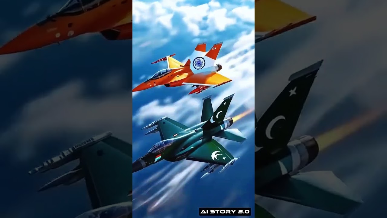 India🇮🇳 vs Pakistan 🇵🇰Fighter Jet War | आसमान में सबसे खतरनाक जंग