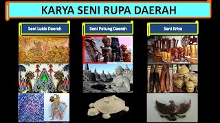 Karya Seni Rupa Daerah | Seni Lukis Daerah | Seni Patung Daerah | Seni Kriya