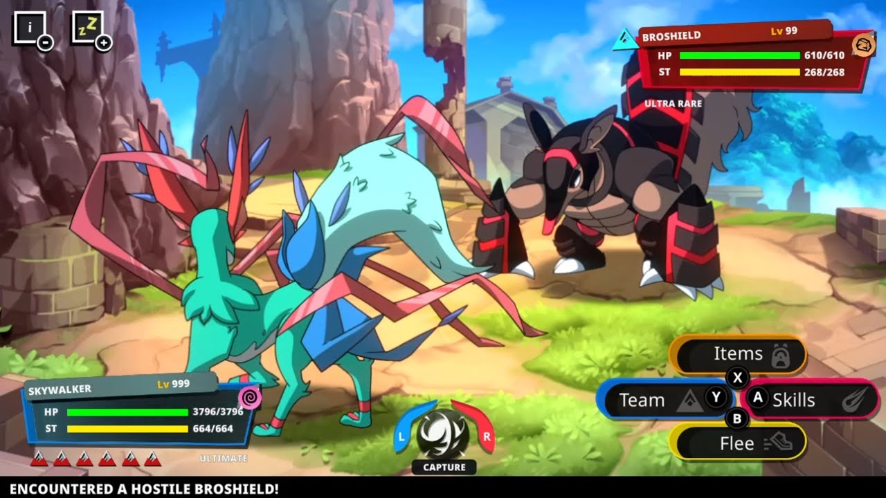 Cosmic Broshield Encounter (Custom Mode) - Nexomon Extinction - YouTube