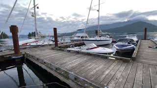 Keats Island three days boat camping trip