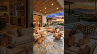 🔥 Luxury outdoor patio transformed with stunning metallic epoxy magic! ✨
