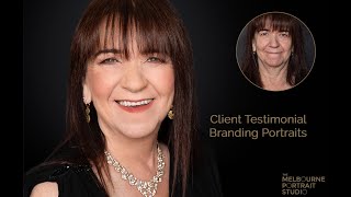 Client testimonial branding photoshoot - The Melbourne Portrait Studio