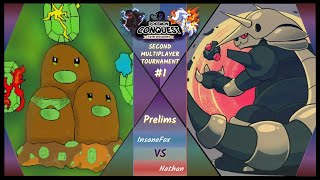 1 - Second Pokemon Conquest Twin Dragons Tournament - InsaneFox v Nathan - Swiss Preliminary Round