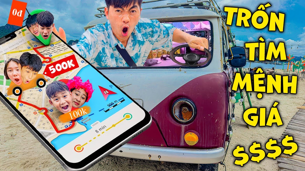 Thái Chuối Thử Thách Trốn Tìm Định Vị Vào Tận Biệt Thự 5 Sao Trong Rừng Thông