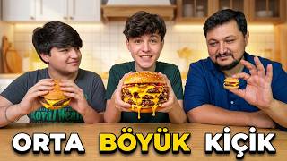 BÖYÜK, ORTA VƏ YA KİÇİK YEMƏK YARIŞMASI!