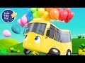 Balloon Song - Go Buster the Yellow Bus | 40 min of Nursery Rhymes & Cartoons | LBB Kids