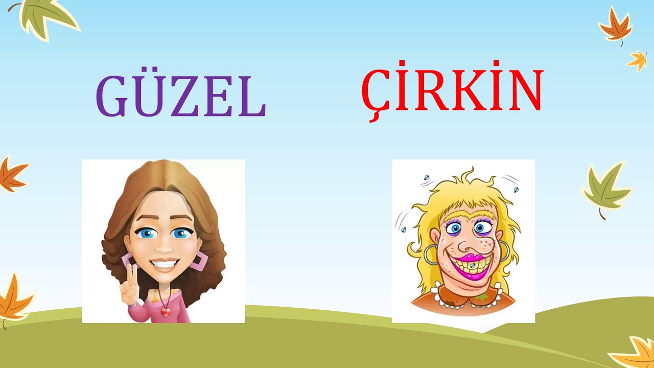 Zıt Anlamlı Kelimeler - YouTube