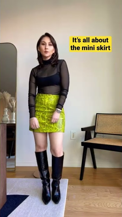 OOTD: the mini skirt #miniskirt #ootd #springfashion #fashiontrends
