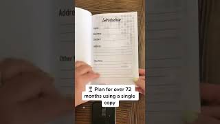 Get a sneak peek into our minimal planner available on Amazon.com.