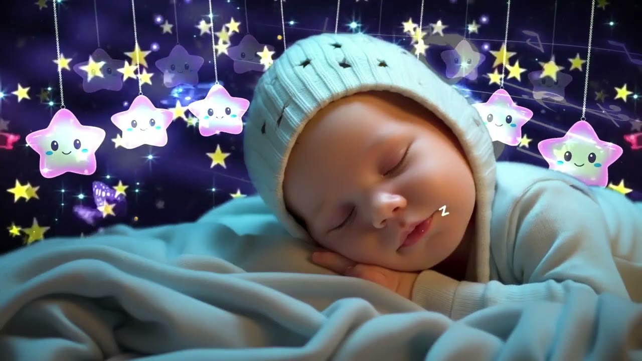 Baby Sleep Music 💤Sleep Instantly Within 3 Minutes ♫ Mozart Brahms Lullaby 🌛 How to Sleep a Baby