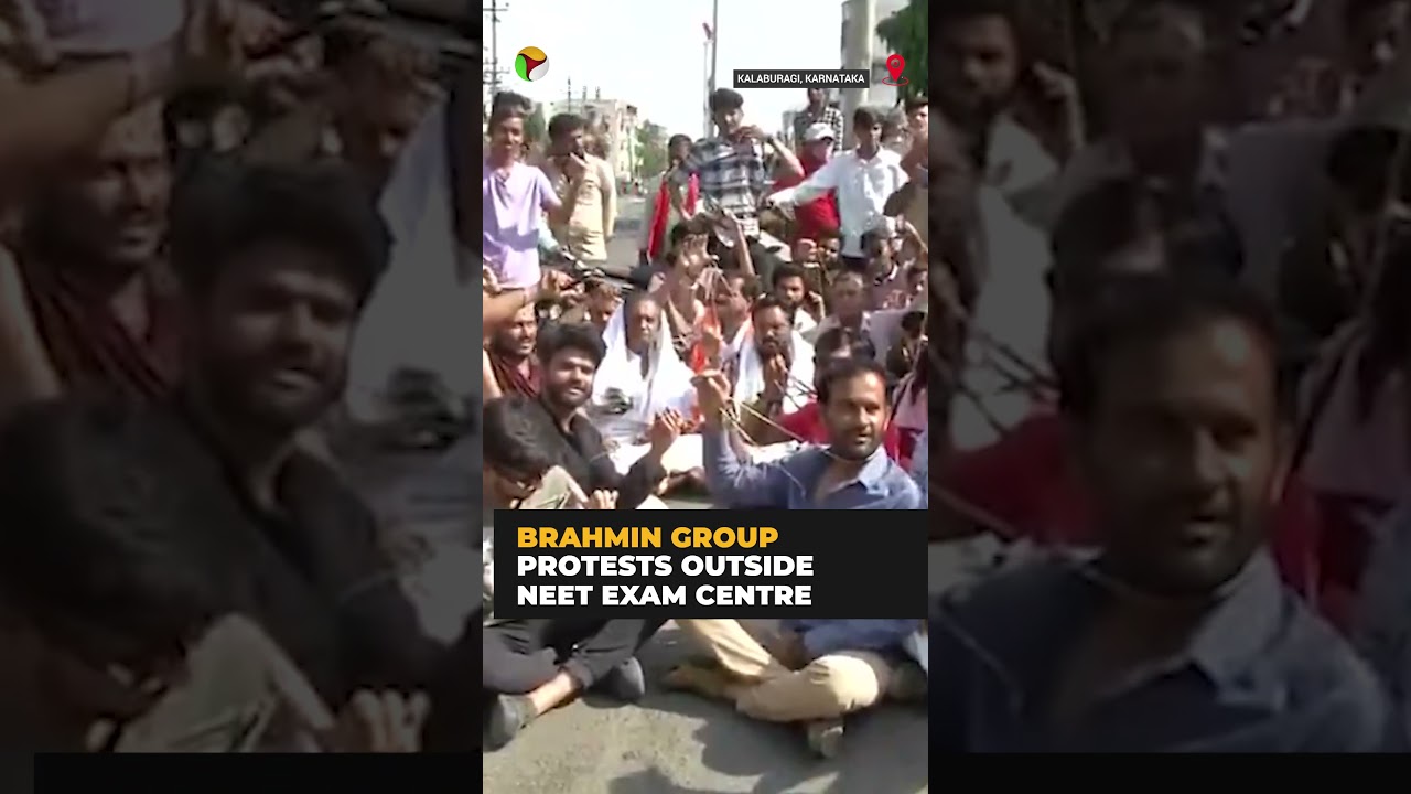 Protest Erupts In Kalaburagi After Brahmin Students Forced To Remove Sacred Threads At NEET Centre
