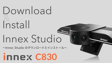 Innex C830専用ソフトウェアInnex Studioのダウンロードとインストール