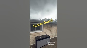 Amerimax Gutter Guards - two month review   Install Video: Amerimax Vinyl Gutter Guard Install - DIY