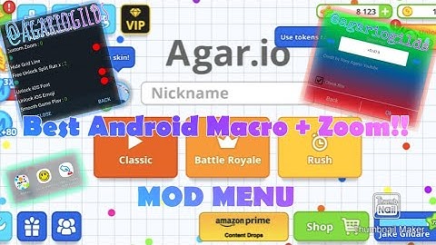 Android Best Macro + Zoom + Mod Menu | WORKS LATEST VERSION OF ANDROID (Agar.io Mobile)