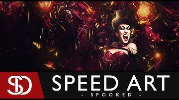 GFX Signature || Spooked || Speed Art