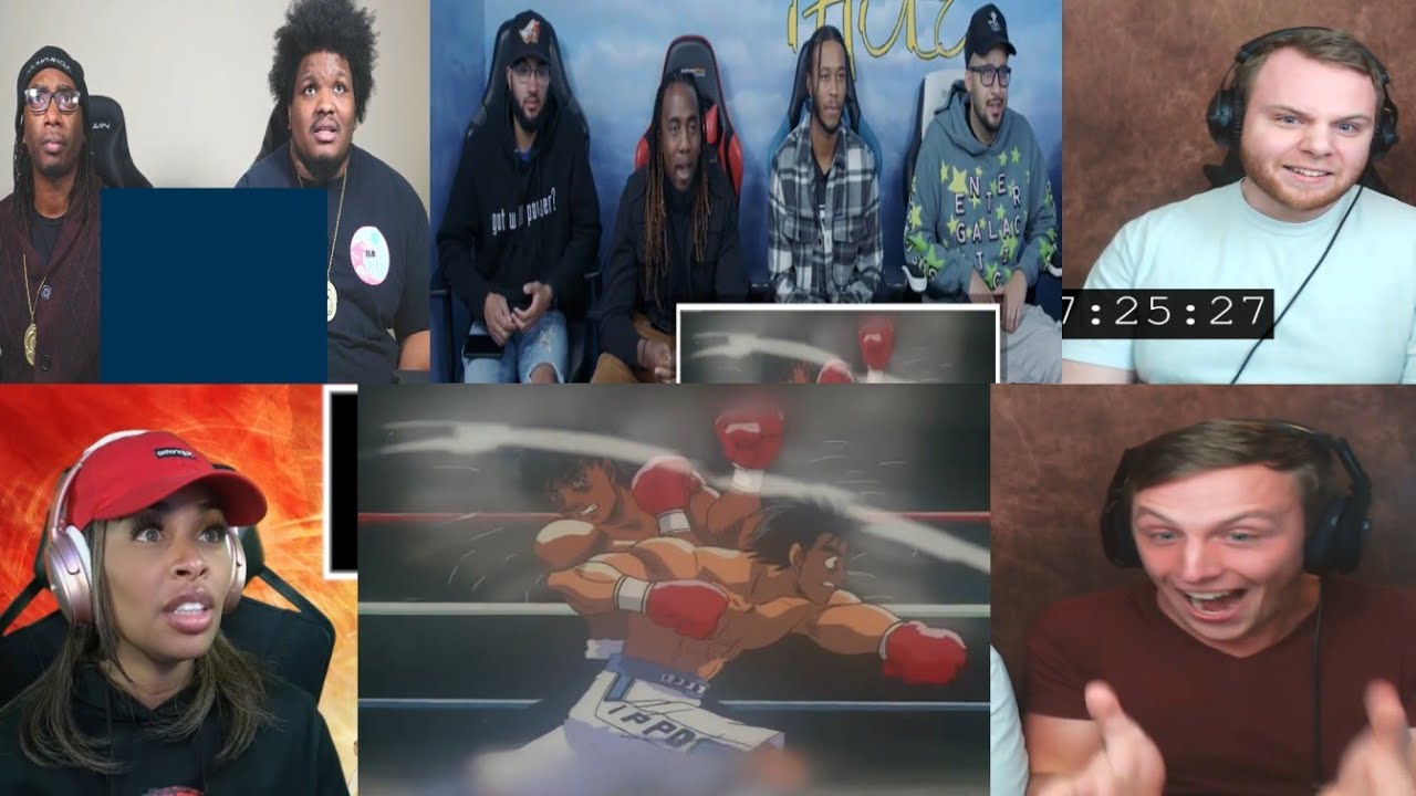 HAJIME NO IPPO EPISODE 62 REACTION MASHUP!!