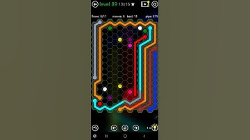 How To Solve Flow Free Hexes Jumbo Hextangle Pack Level 89 13x16 Walk Through Solution Walkthrough