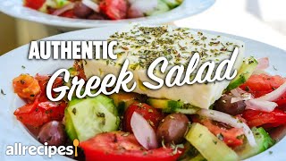 How to Make Authentic Greek Salad #WithMe | At Home Recipes | Allrecipes.com