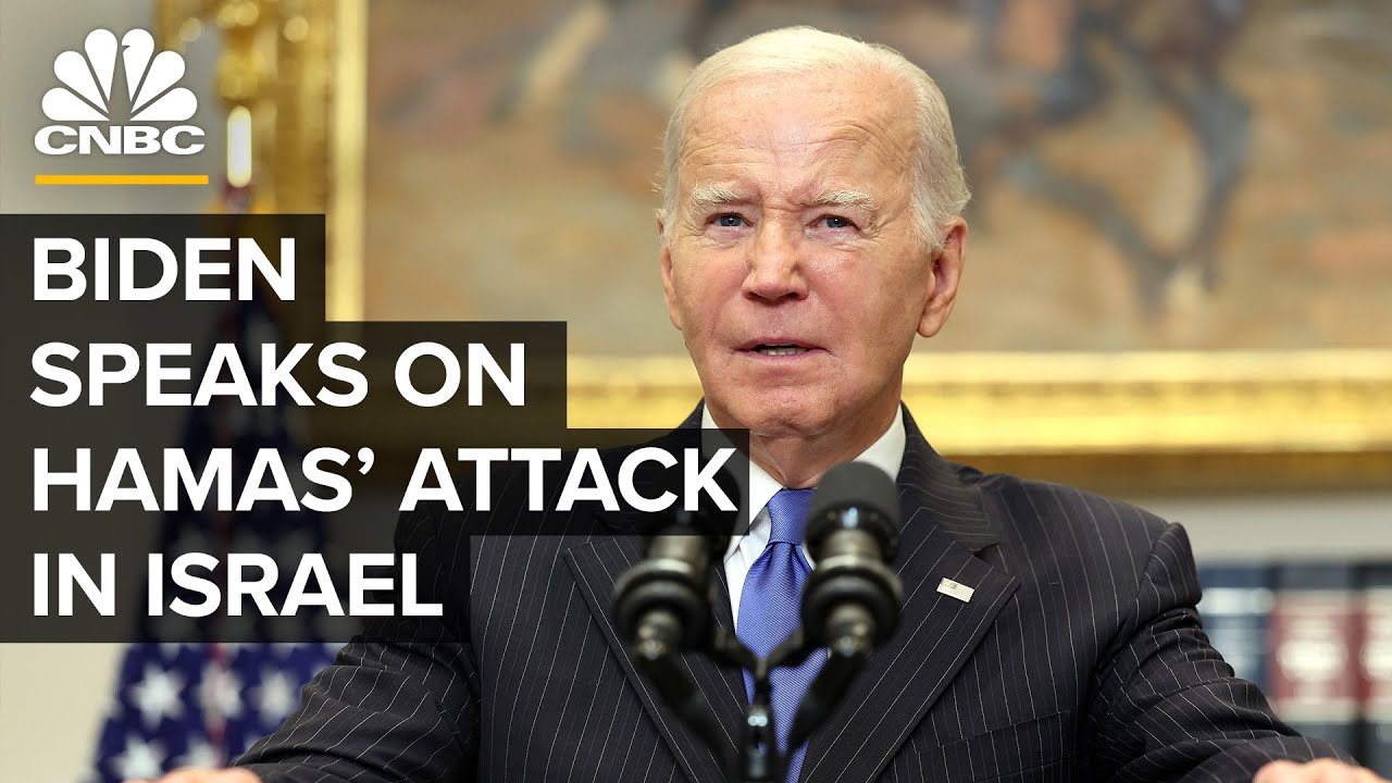 President Biden delivers remarks on the Israel-Hamas conflict — 10/10/23