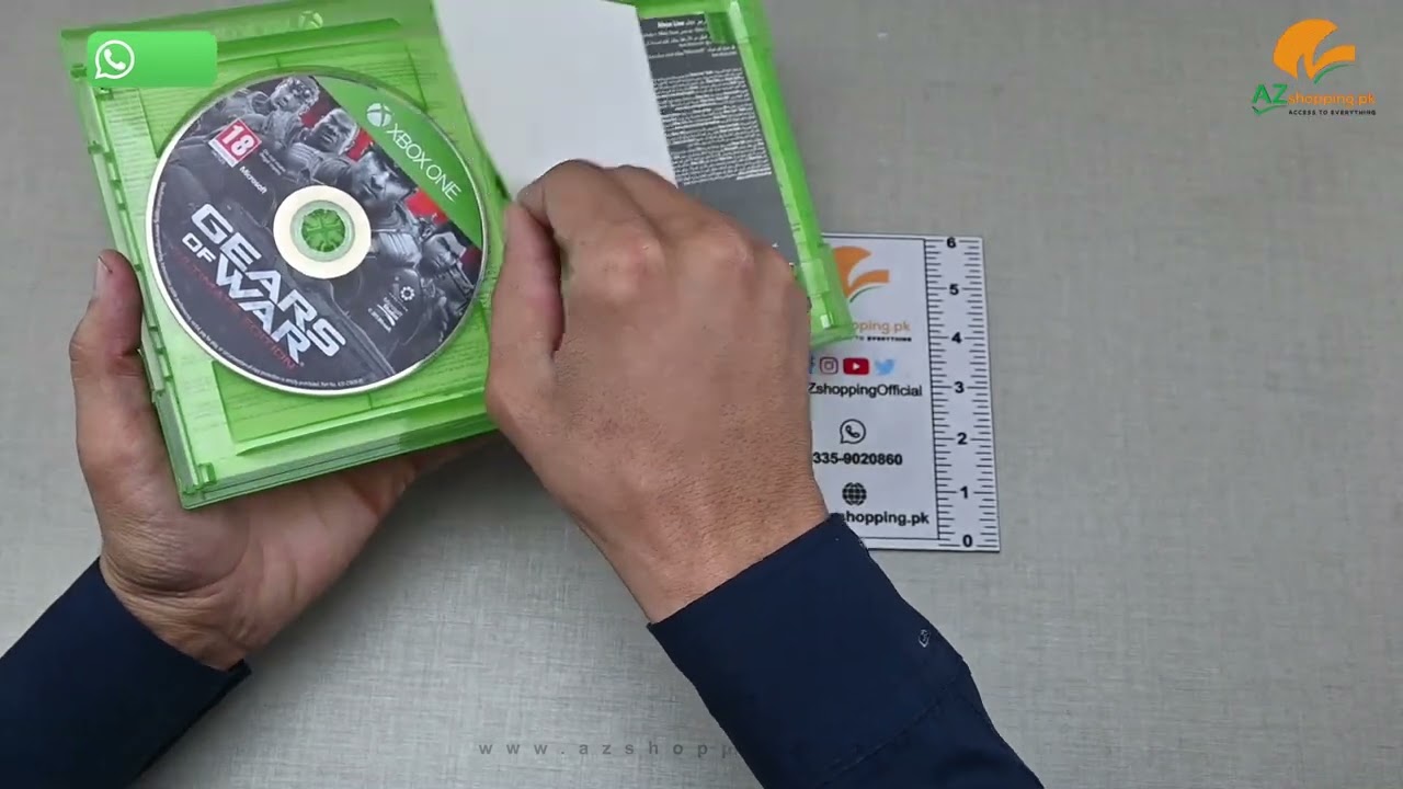 XBOX ONE – Gears of Wars Ultimate Edition Disc AZshopping.pk Review!